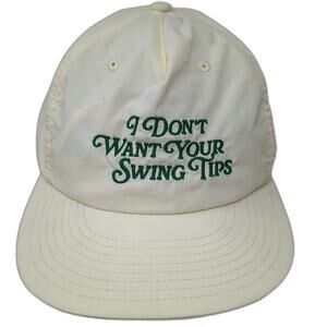 as colour 5 Panel Yellow Green One Size Snapback Nylon Swing Tips Golf Hat